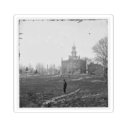 Alexandria, Virginia. Episcopal Seminary (U.S. Civil War) STICKER Vinyl Kiss-Cut Decal 3 Inch White - The Sticker Space