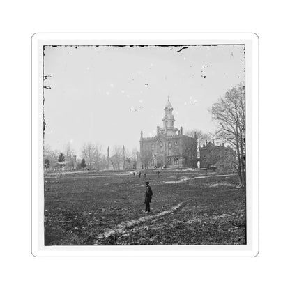 Alexandria, Virginia. Episcopal Seminary (U.S. Civil War) STICKER Vinyl Kiss-Cut Decal 4 Inch White - The Sticker Space