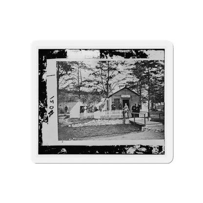 Alexandria, Virginia. Sanitary Commission Lodge. Convalescent (U.S. Civil War) Refrigerator Magnet - The Sticker Space