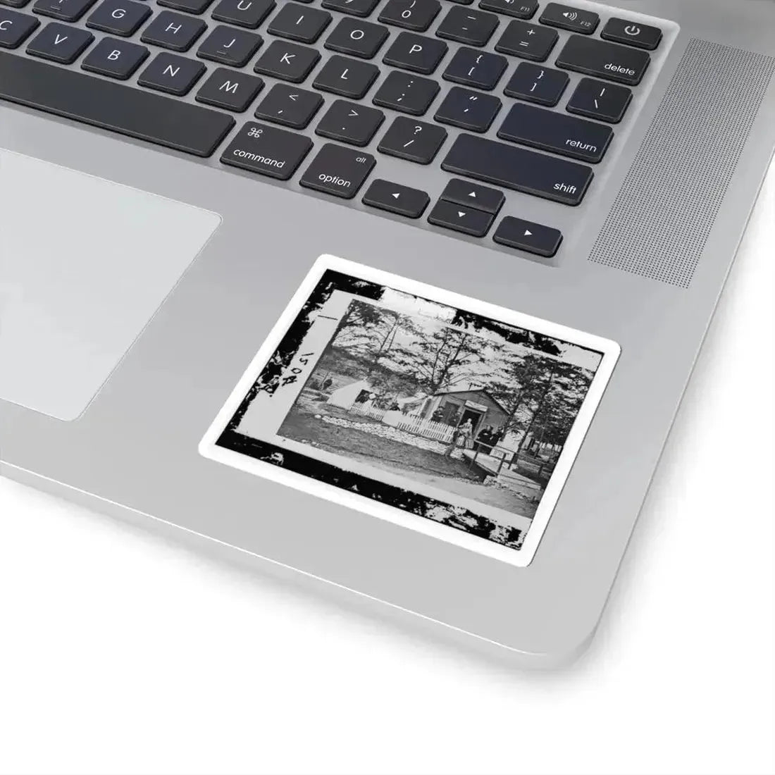 Alexandria, Virginia. Sanitary Commission Lodge. Convalescent (U.S. Civil War) STICKER Vinyl Kiss-Cut Decal - The Sticker Space