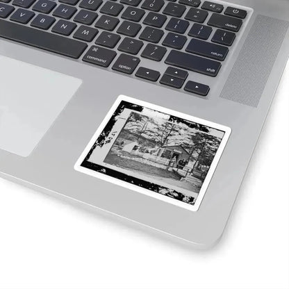 Alexandria, Virginia. Sanitary Commission Lodge. Convalescent (U.S. Civil War) STICKER Vinyl Kiss-Cut Decal - The Sticker Space