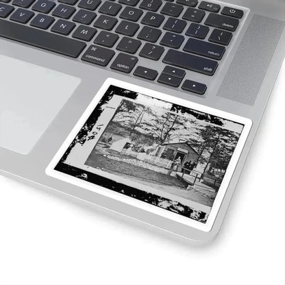 Alexandria, Virginia. Sanitary Commission Lodge. Convalescent (U.S. Civil War) STICKER Vinyl Kiss-Cut Decal - The Sticker Space