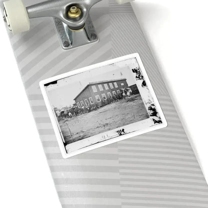 Alexandria, Virginia. Sanitary Commission Lodge (U.S. Civil War) STICKER Vinyl Kiss-Cut Decal - The Sticker Space