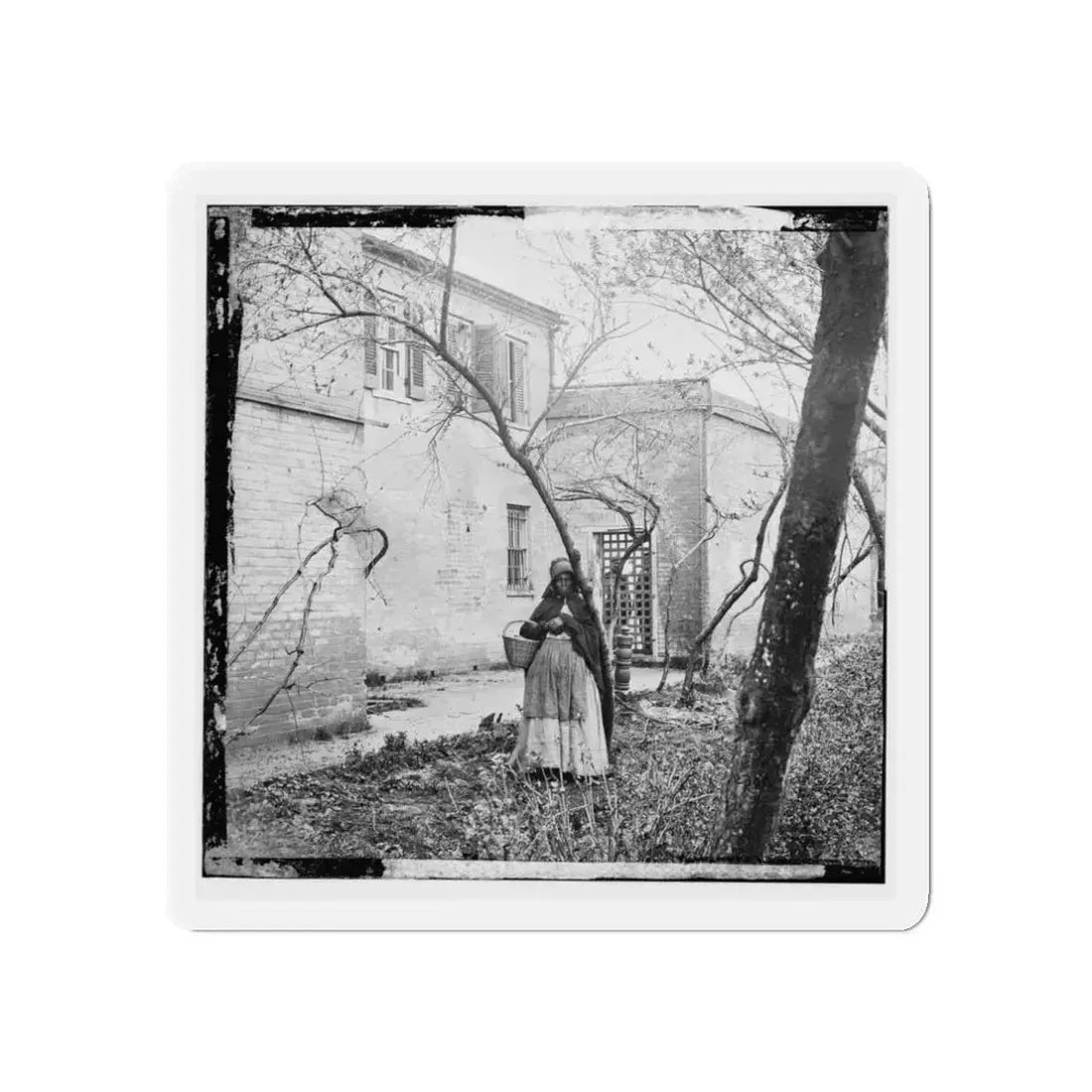 Alexandria, Virginia. Slave Pen. Exterior View (U.S. Civil War) Refrigerator Magnet - The Sticker Space