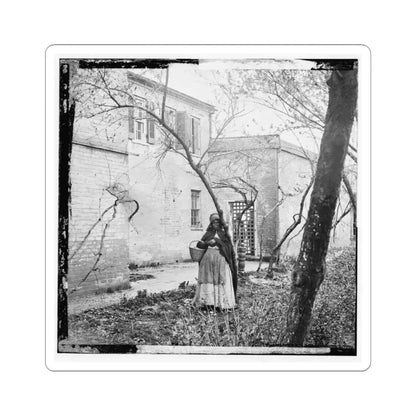 Alexandria, Virginia. Slave Pen. Exterior View (U.S. Civil War) STICKER Vinyl Kiss-Cut Decal 6 Inch White - The Sticker Space