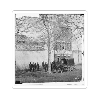Alexandria, Virginia. Slave Pen. (Price, Birch & Co. Dealers in Slaves) (U.S. Civil War) STICKER Vinyl Kiss-Cut Decal 4 Inch White - The Sticker Space