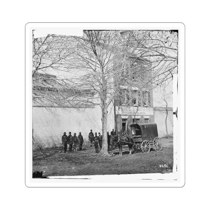 Alexandria, Virginia. Slave Pen. (Price, Birch & Co. Dealers in Slaves) (U.S. Civil War) STICKER Vinyl Kiss-Cut Decal 6 Inch White - The Sticker Space