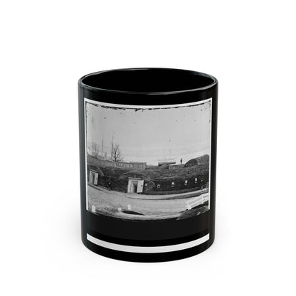 Alexandria, Virginia (Vicinity). Battery Rodgers Overlooking The Potomac Near Jones' Point (U.S. Civil War) Black Coffee Mug