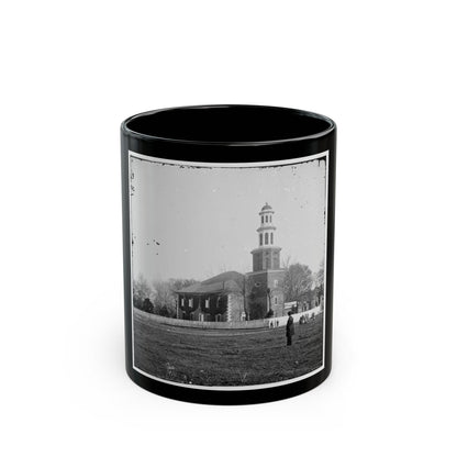 Alexandria, Virginia. Christ Church (U.S. Civil War) Black Coffee Mug