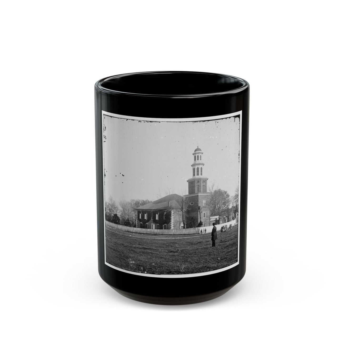 Alexandria, Virginia. Christ Church (U.S. Civil War) Black Coffee Mug