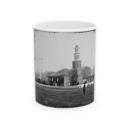 Alexandria, Virginia. Christ Church (U.S. Civil War) White Coffee Mug-11oz-The Sticker Space