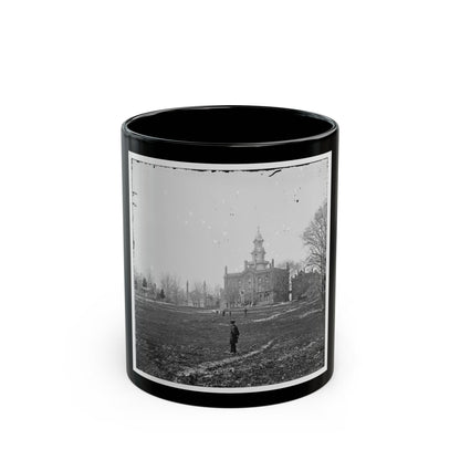 Alexandria, Virginia. Episcopal Seminary (U.S. Civil War) Black Coffee Mug