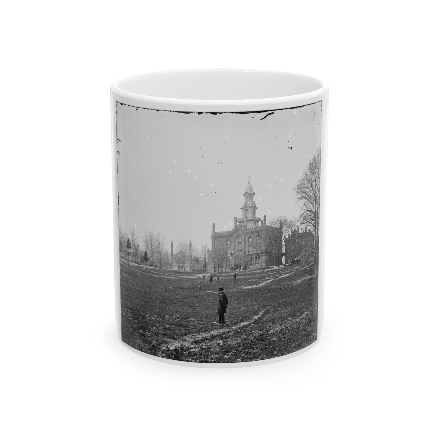 Alexandria, Virginia. Episcopal Seminary (U.S. Civil War) White Coffee Mug-11oz-The Sticker Space