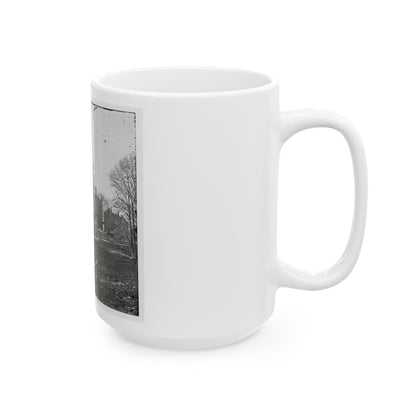 Alexandria, Virginia. Episcopal Seminary (U.S. Civil War) White Coffee Mug-The Sticker Space