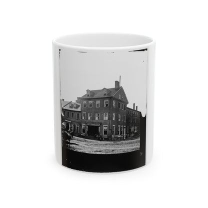 Alexandria, Virginia. Marshall House (U.S. Civil War) White Coffee Mug-11oz-The Sticker Space