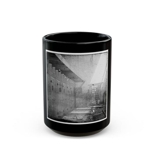 Alexandria, Virginia. Slave Pen. Interior View 001 (U.S. Civil War) Black Coffee Mug