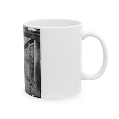 Alexandria, Virginia. Slave Pen. Interior View (U.S. Civil War) White Coffee Mug-The Sticker Space