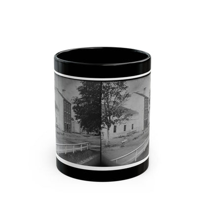 Alexandria, Virginia. Slave Pen. (Price, Birch & Company Dealers In Slaves) (U.S. Civil War) Black Coffee Mug-11oz-The Sticker Space