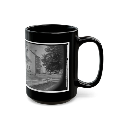 Alexandria, Virginia. Slave Pen. (Price, Birch & Company Dealers In Slaves) (U.S. Civil War) Black Coffee Mug-The Sticker Space