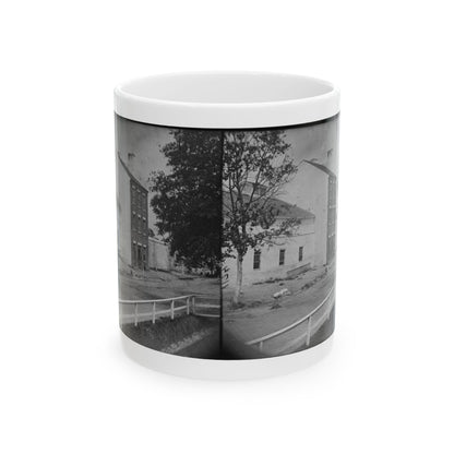 Alexandria, Virginia. Slave Pen. (Price, Birch & Company Dealers In Slaves) (U.S. Civil War) White Coffee Mug