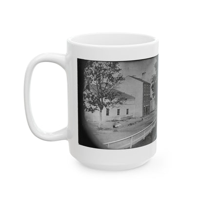 Alexandria, Virginia. Slave Pen. (Price, Birch & Company Dealers In Slaves) (U.S. Civil War) White Coffee Mug