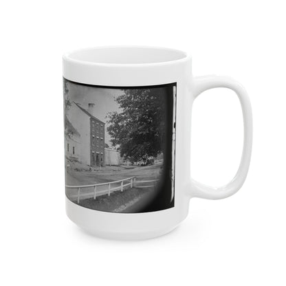 Alexandria, Virginia. Slave Pen. (Price, Birch & Company Dealers In Slaves) (U.S. Civil War) White Coffee Mug