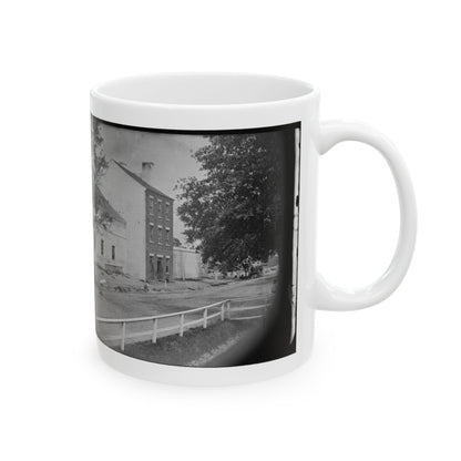 Alexandria, Virginia. Slave Pen. (Price, Birch & Company Dealers In Slaves) (U.S. Civil War) White Coffee Mug