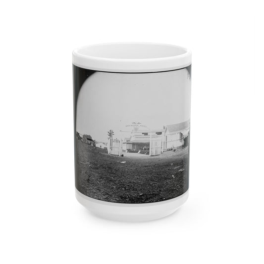 Alexandria, Virginia. Soldiers Rest (U.S. Civil War) White Coffee Mug-15oz-The Sticker Space