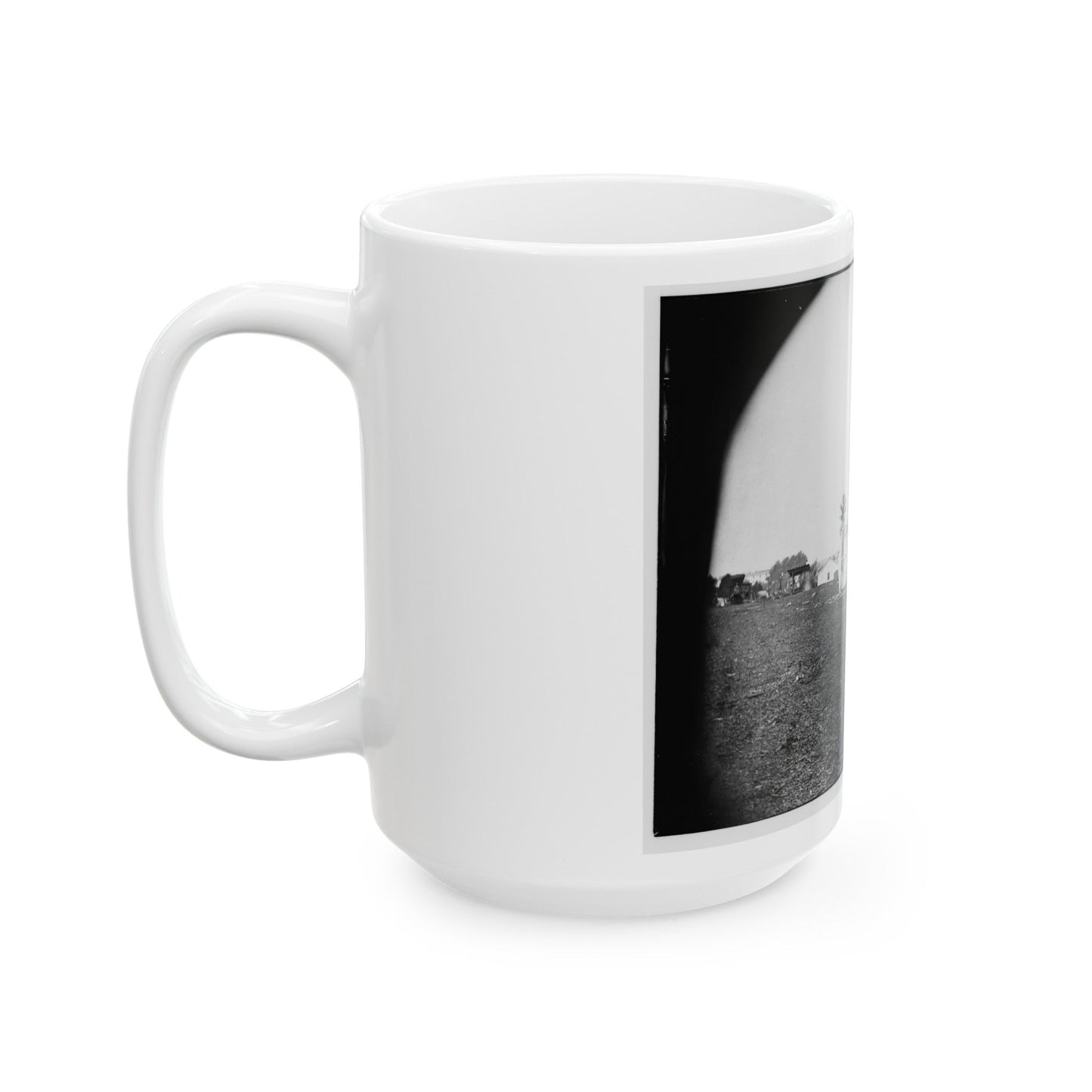 Alexandria, Virginia. Soldiers Rest (U.S. Civil War) White Coffee Mug-The Sticker Space