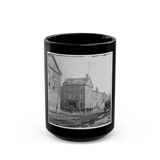 Alexandria, Virginia. The Marshall House, King & Pitt Streets (U.S. Civil War) Black Coffee Mug