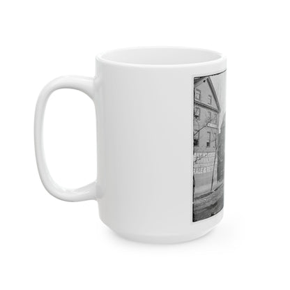 Alexandria, Virginia. The Marshall House, King & Pitt Streets (U.S. Civil War) White Coffee Mug