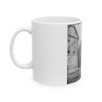 Alexandria, Virginia. The Marshall House, King & Pitt Streets (U.S. Civil War) White Coffee Mug