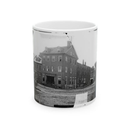 Alexandria, Virginia. The Marshall House (U.S. Civil War) White Coffee Mug-11oz-The Sticker Space