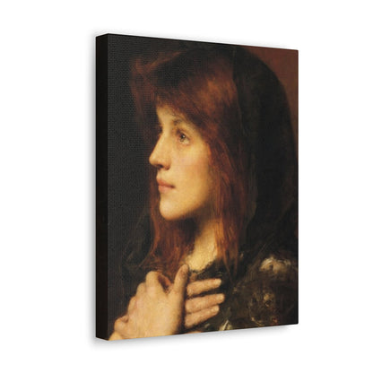 Alexei Alexeevich Harlamoff (1840-1925) Contemplation - Canvas Wall Art-The Sticker Space