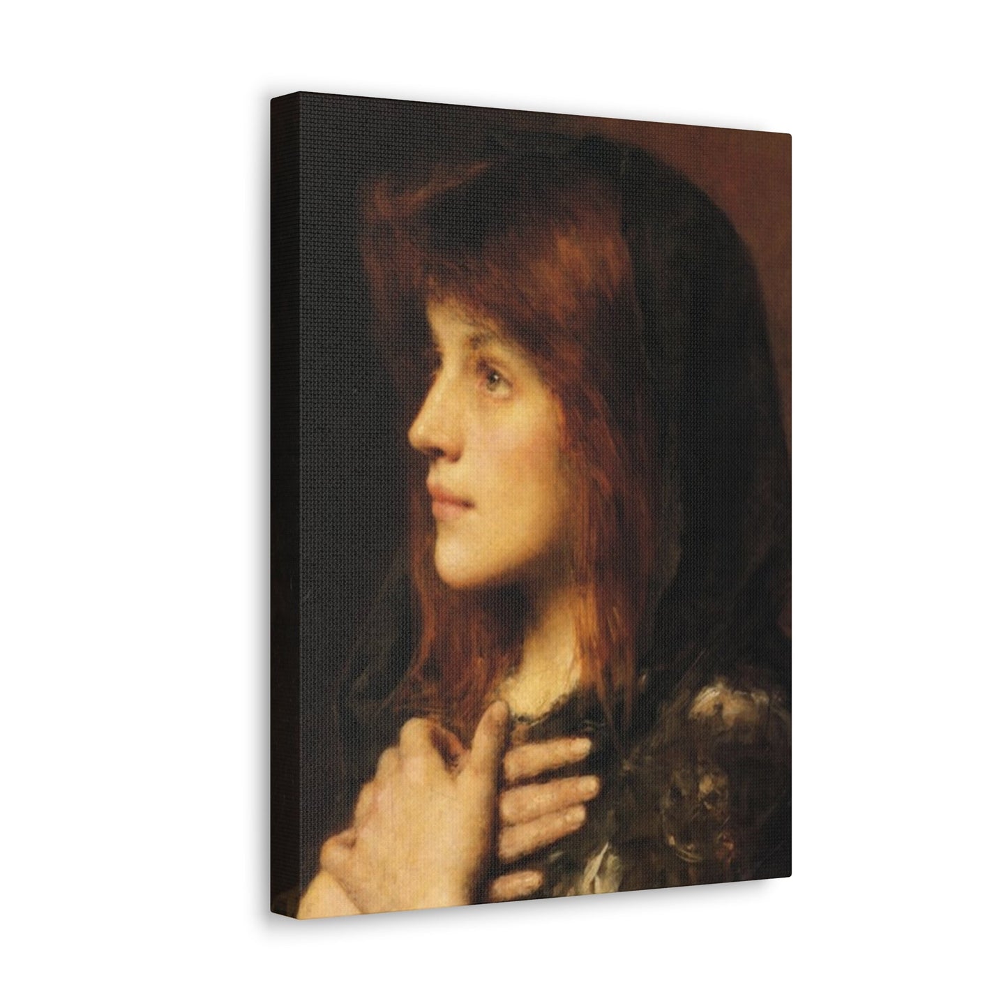 Alexei Alexeevich Harlamoff (1840-1925) Contemplation - Canvas Wall Art-The Sticker Space