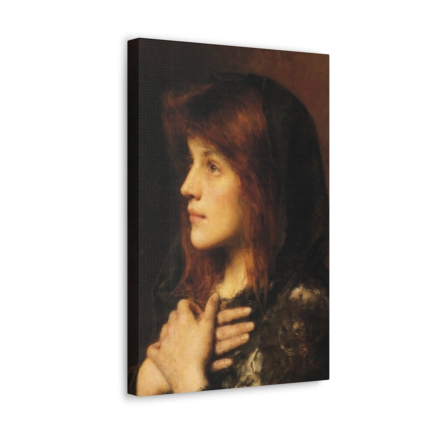 Alexei Alexeevich Harlamoff (1840-1925) Contemplation - Canvas Wall Art-The Sticker Space