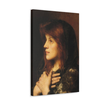 Alexei Alexeevich Harlamoff (1840-1925) Contemplation - Canvas Wall Art-The Sticker Space