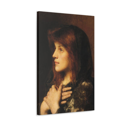 Alexei Alexeevich Harlamoff (1840-1925) Contemplation - Canvas Wall Art-The Sticker Space