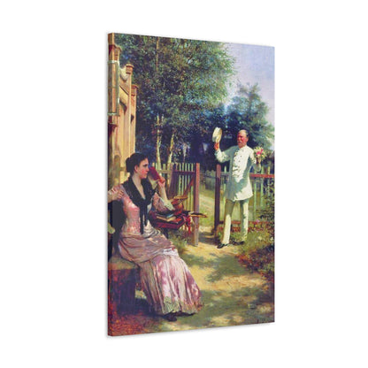 Alexei Ivanovich Korzukhin (1835-1894) I'm Tired - Canvas Wall Art-The Sticker Space