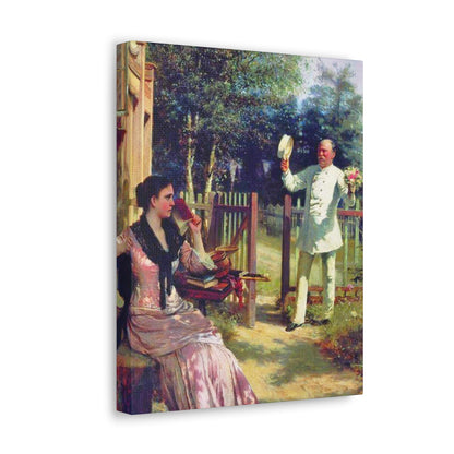 Alexei Ivanovich Korzukhin (1835-1894) I'm Tired - Canvas Wall Art-The Sticker Space