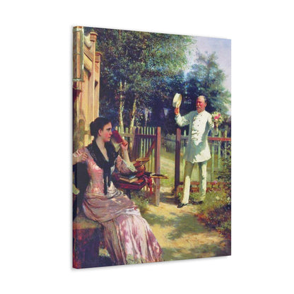 Alexei Ivanovich Korzukhin (1835-1894) I'm Tired - Canvas Wall Art-The Sticker Space