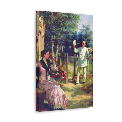 Alexei Ivanovich Korzukhin (1835-1894) I'm Tired - Canvas Wall Art-The Sticker Space