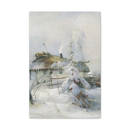 Alexei Savrasov (1830-1897) Winter - Canvas Wall Art-16″ x 24″-The Sticker Space