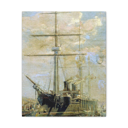 Alexey Petrovich Bogolyubov (1824-1896) Cruiser 1880 - Canvas Wall Art-16″ x 20″-The Sticker Space