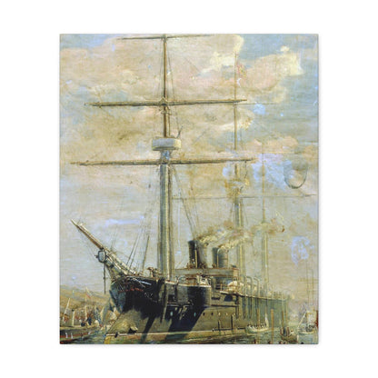 Alexey Petrovich Bogolyubov (1824-1896) Cruiser 1880 - Canvas Wall Art-20″ x 24″-The Sticker Space