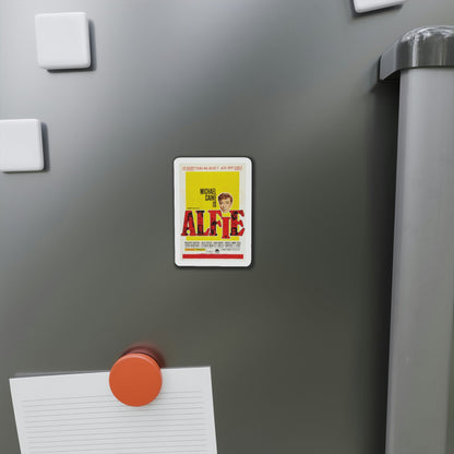 Alfie 1966 v2 Movie Poster Die-Cut Magnet-The Sticker Space