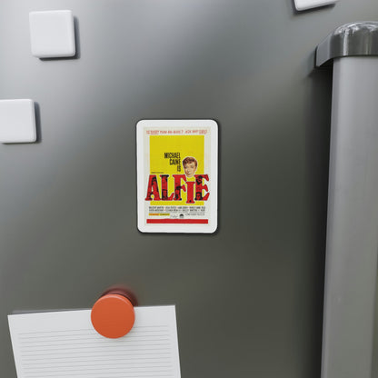 Alfie 1966 v2 Movie Poster Die-Cut Magnet-The Sticker Space