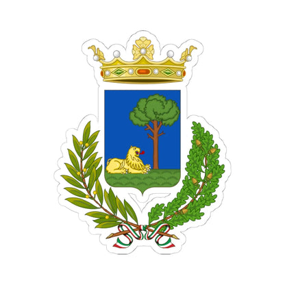 Alfonsine-Stemma (Italy) (Coat of Arms) STICKER Vinyl Kiss-Cut Decal 6 Inch White - The Sticker Space