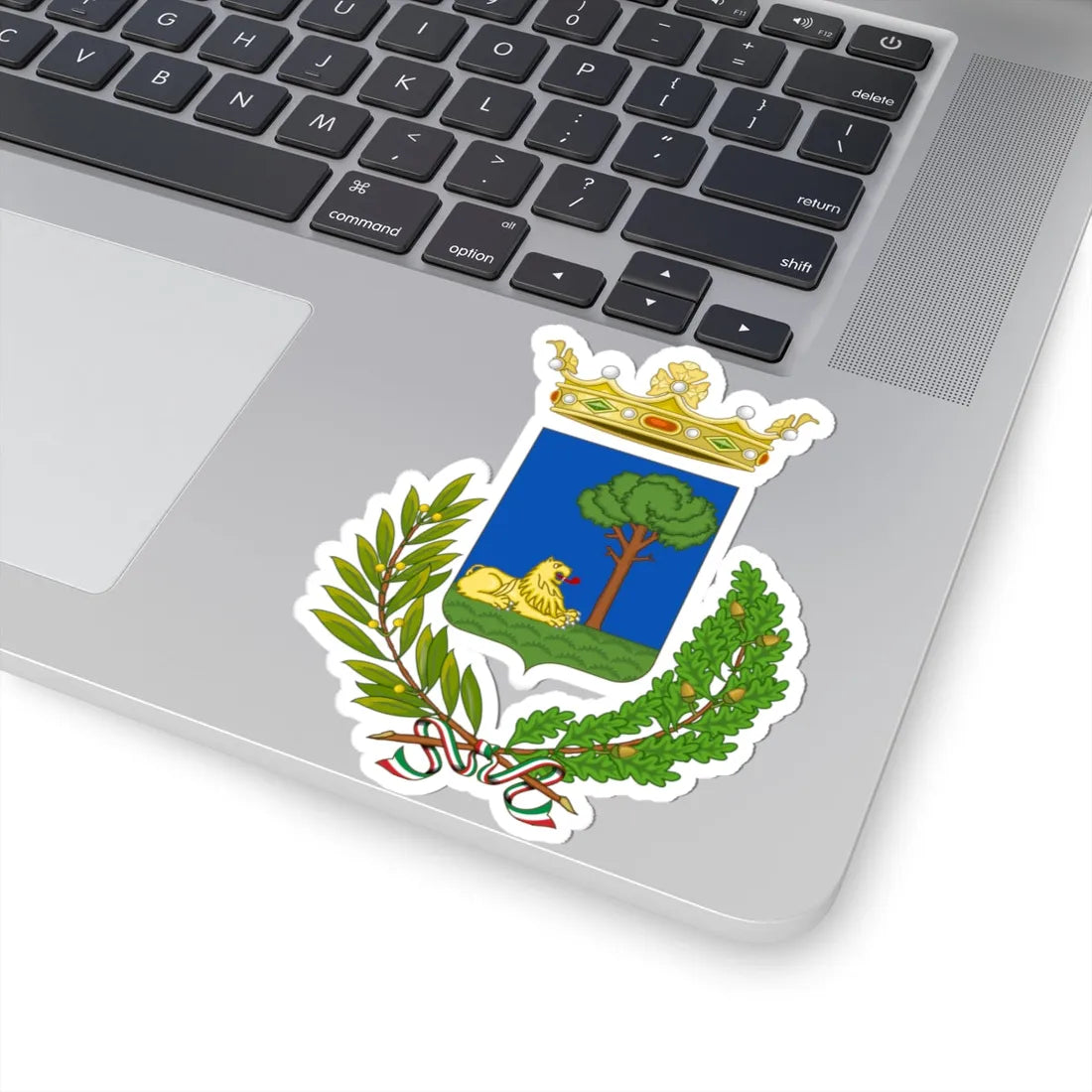 Alfonsine-Stemma (Italy) (Coat of Arms) STICKER Vinyl Kiss-Cut Decal - The Sticker Space