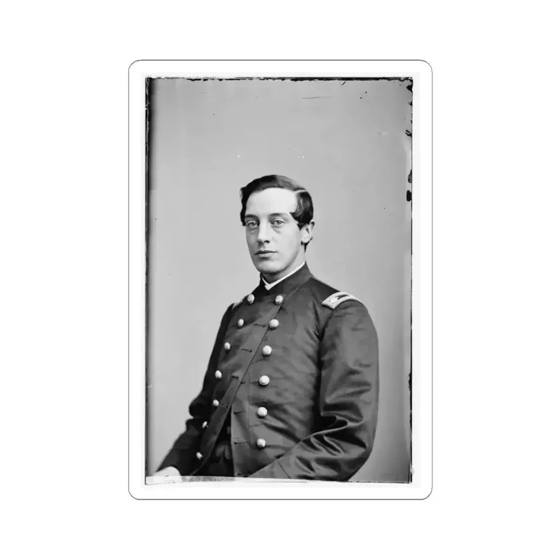 Alford B. Chapman, 57Th N.Y. 001 (U.S. Civil War) STICKER Vinyl Kiss-Cut Decal 3 Inch White - The Sticker Space